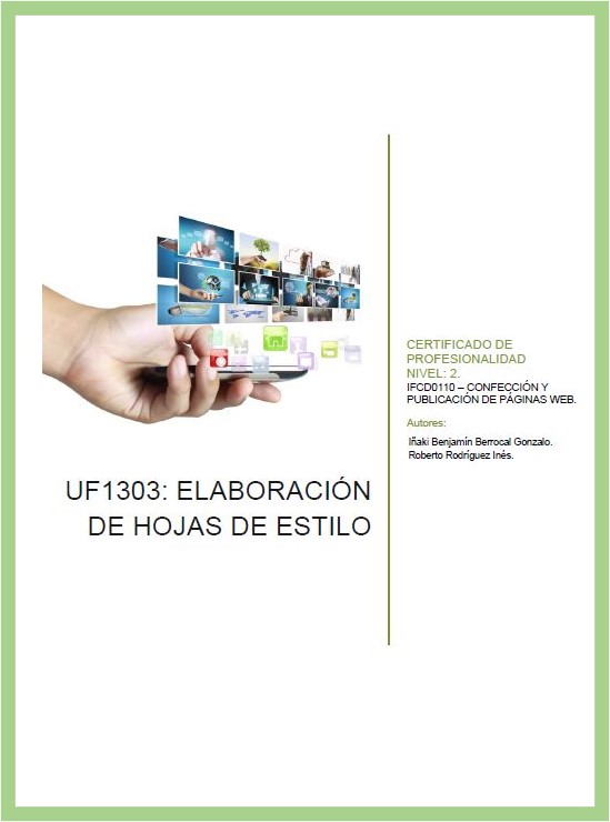 UF1303: Elaboración de hojas de estilo